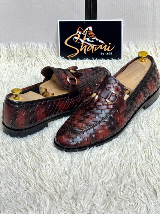 Brown Double Proi -703 Handmade Leather Shoes leather article  leather Uper leather sole