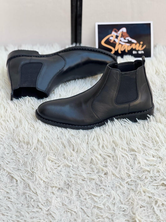 Leather Chelsea boots Leather Black Formal chelsea 
Premium Quality leather 💯